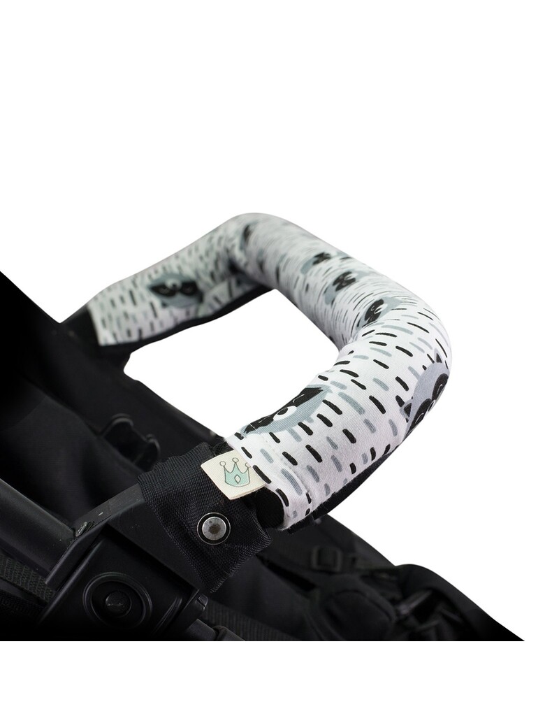 Funda protectora cubre asa - Vista lateral Racoon town