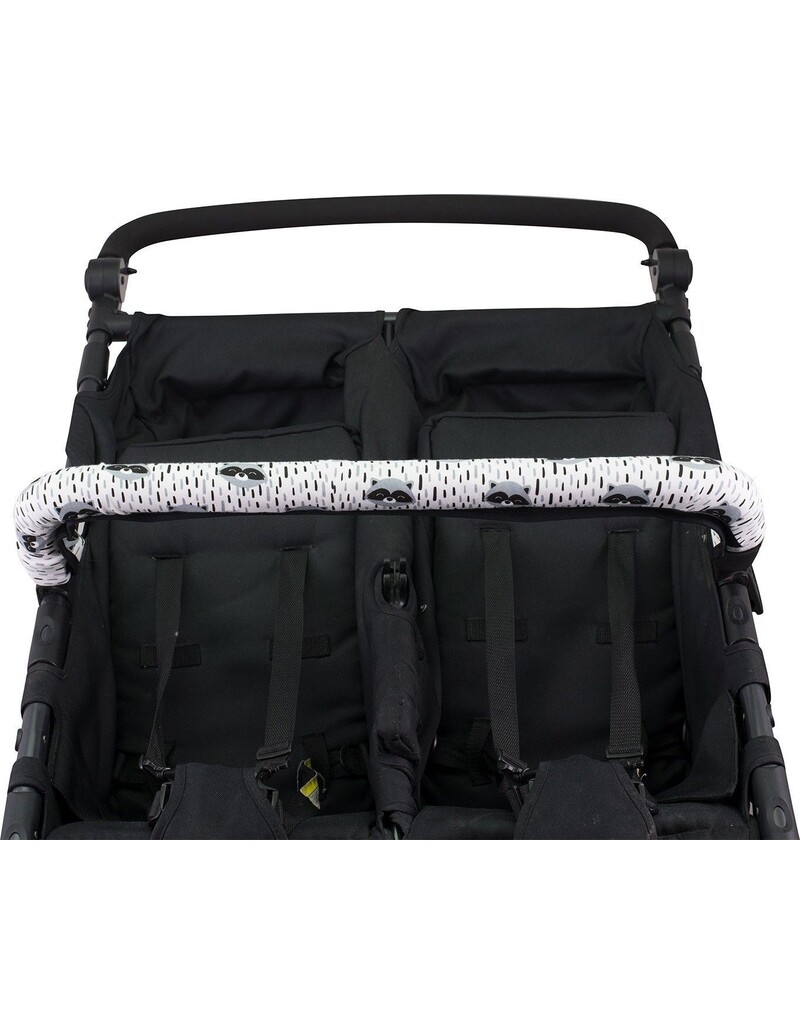 Funda protectora cubre asa - Vista frontal Racoon town
