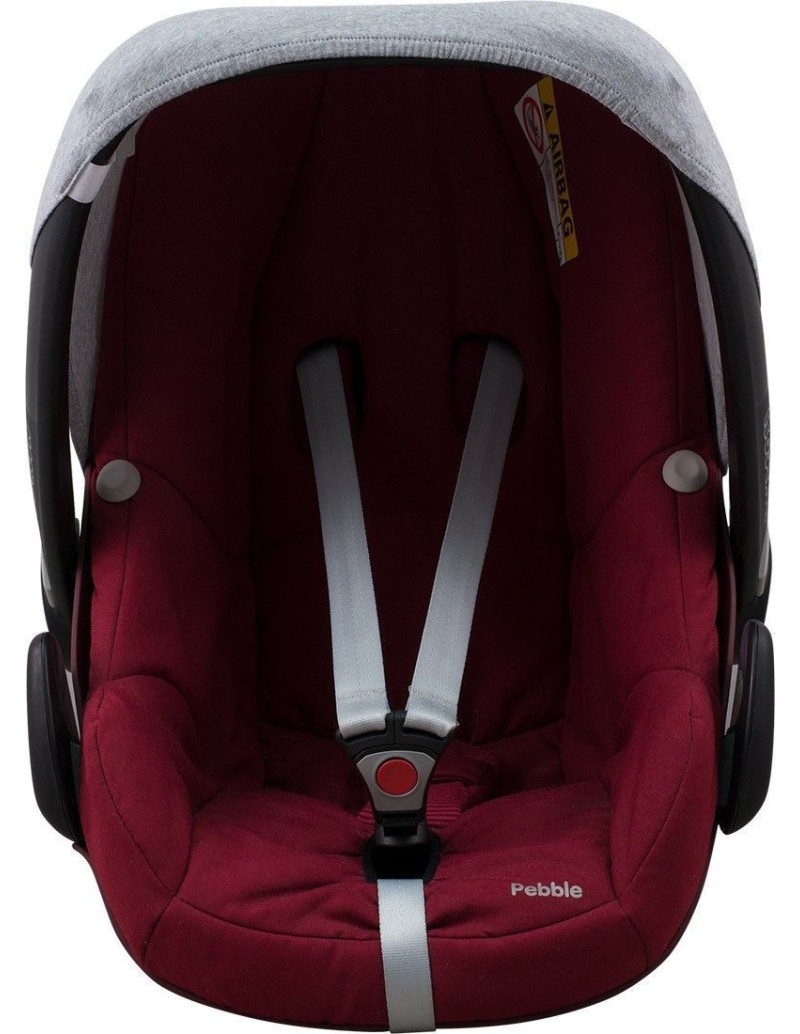 Maxi cosi Pebble e Bebe conforto - Vista frontal Stone Grey