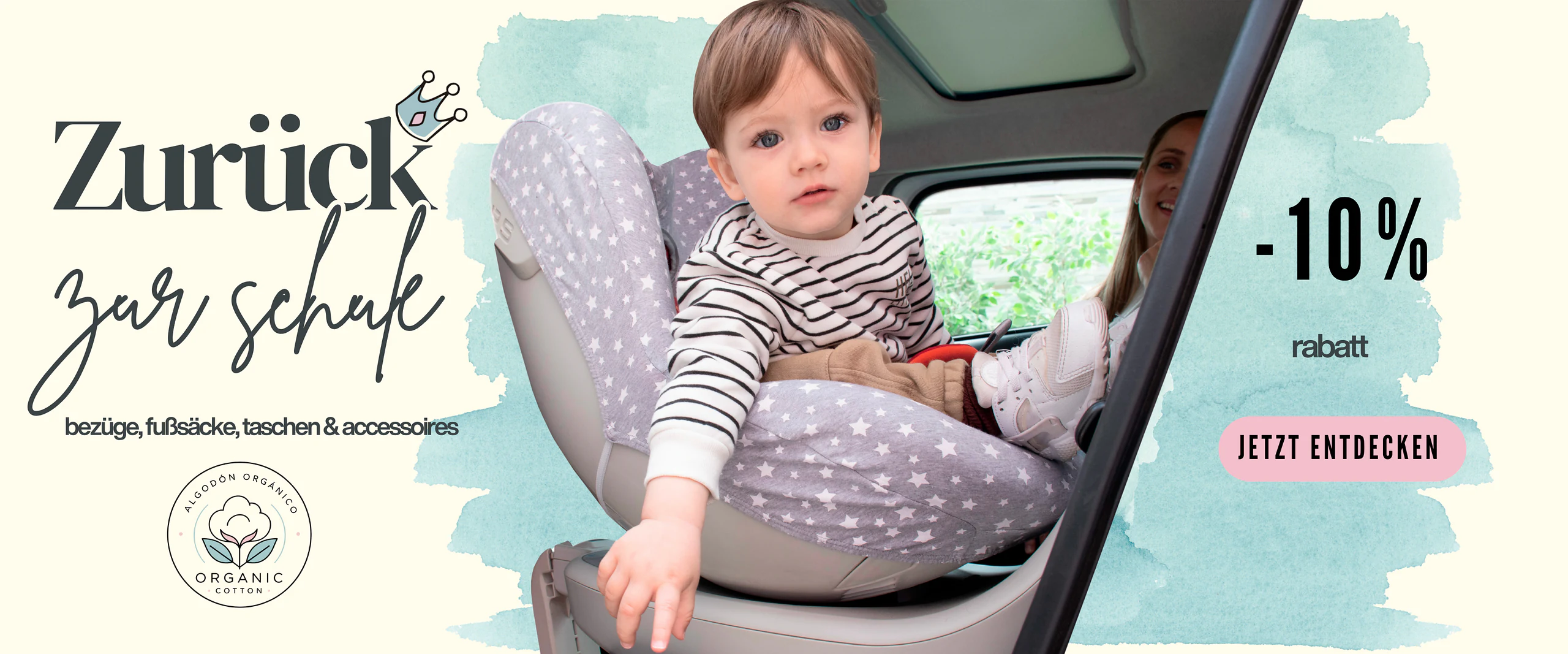 Autositzbez&uuml;ge und Kinderwagenauflagen f&uuml;r Babys