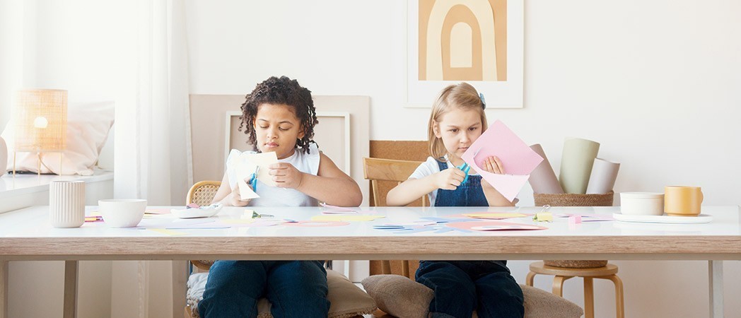What are the benefits of crafts for children?