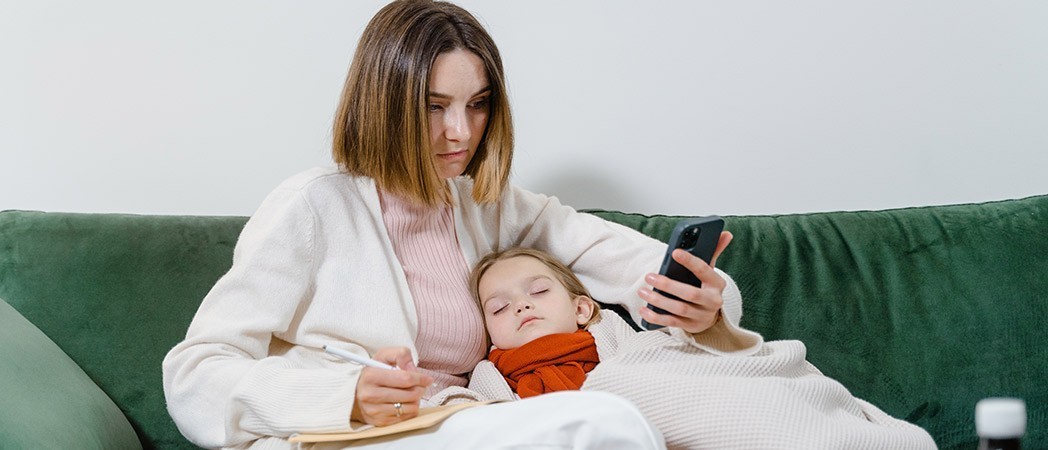 Les enfants et la morve