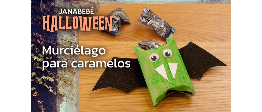 Artigianato per bambini: pipistrelli di cartone
